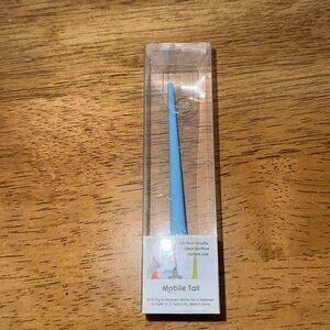 Design Ideas Blue Mobile Tail Support Stand for Mobile Phone and Small Devices